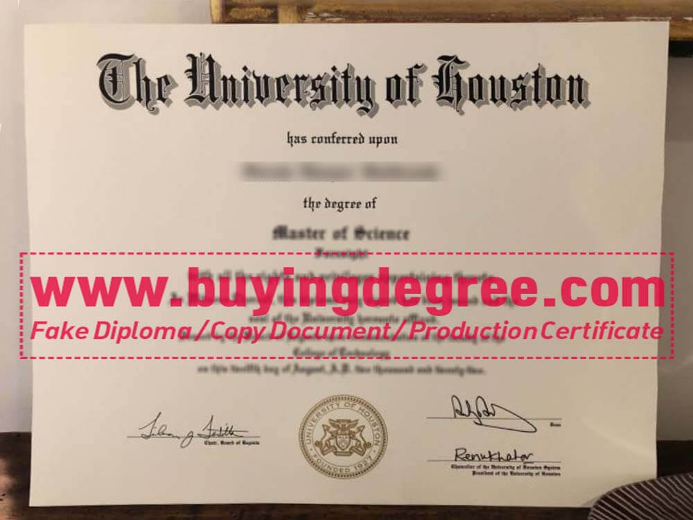 How to get a fake University of Houston in US