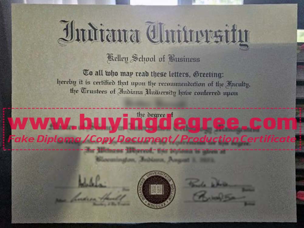 How can I get a fake Indiana University diploma?