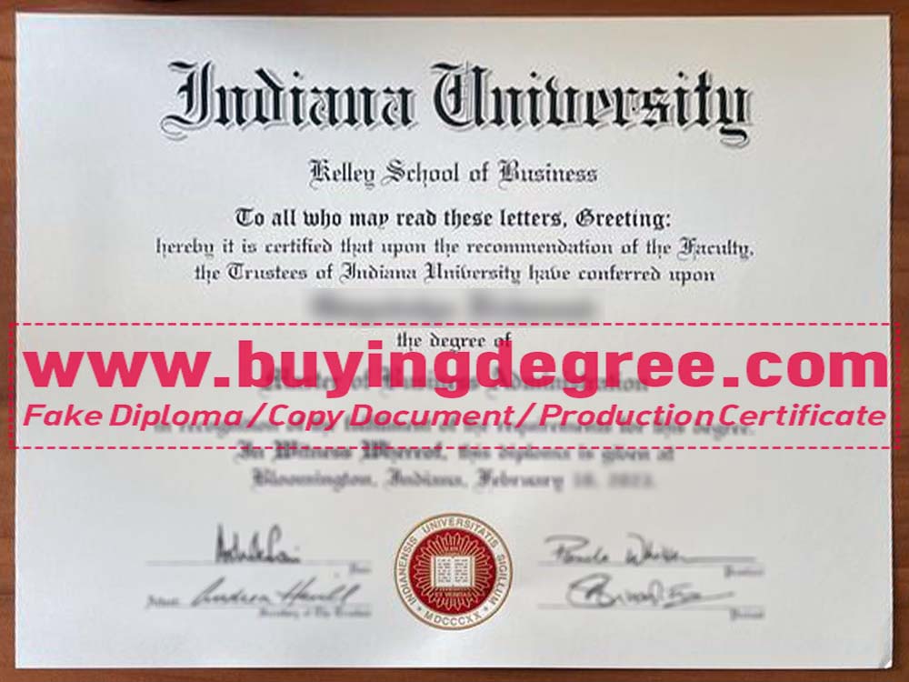 Where to get a fake Indiana University diploma?