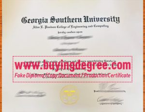 Why Order a Georgia Southern University Fake Diploma?