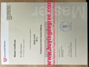 Get a Fake University of Bremen Diploma in Germany