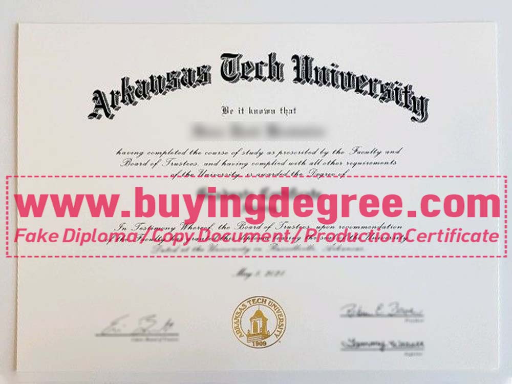 How much to order a fake Arkansas Tech University degree?