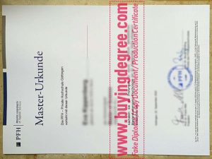 Get a PFH Private Hochschule Göttingen fake diploma