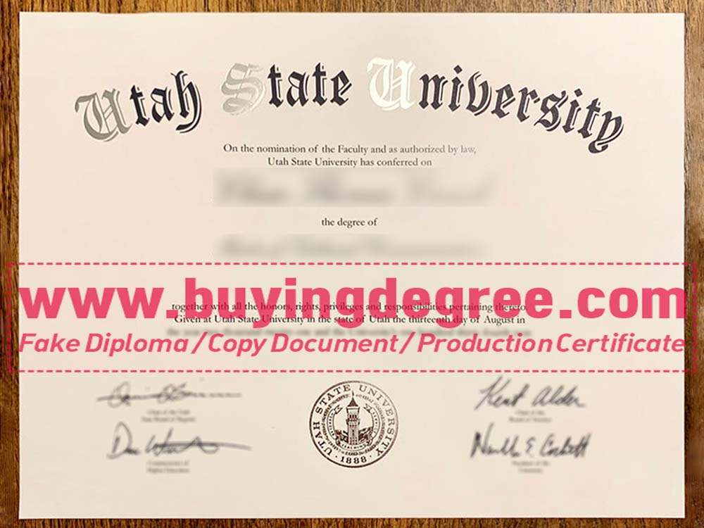 How to buy a fake USU certificate?