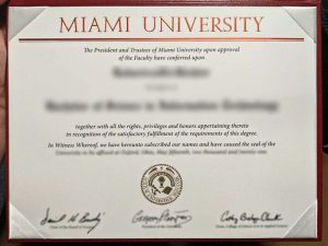 Get a fake Miami University diploma